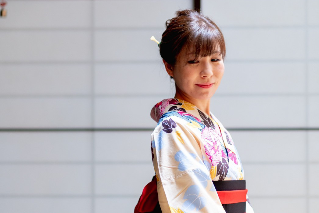 浴衣着付け+ヘアセット